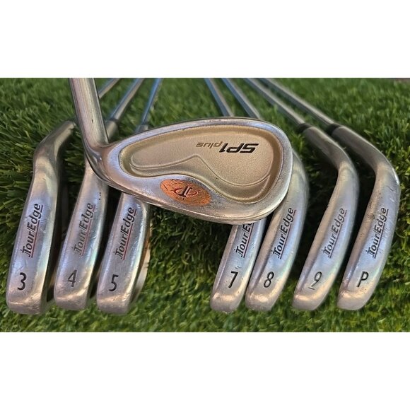 Tour Edge SP1 Oversize Irons 3-PW Uni-Flex Steel Shaft RH - Picture 1 of 12